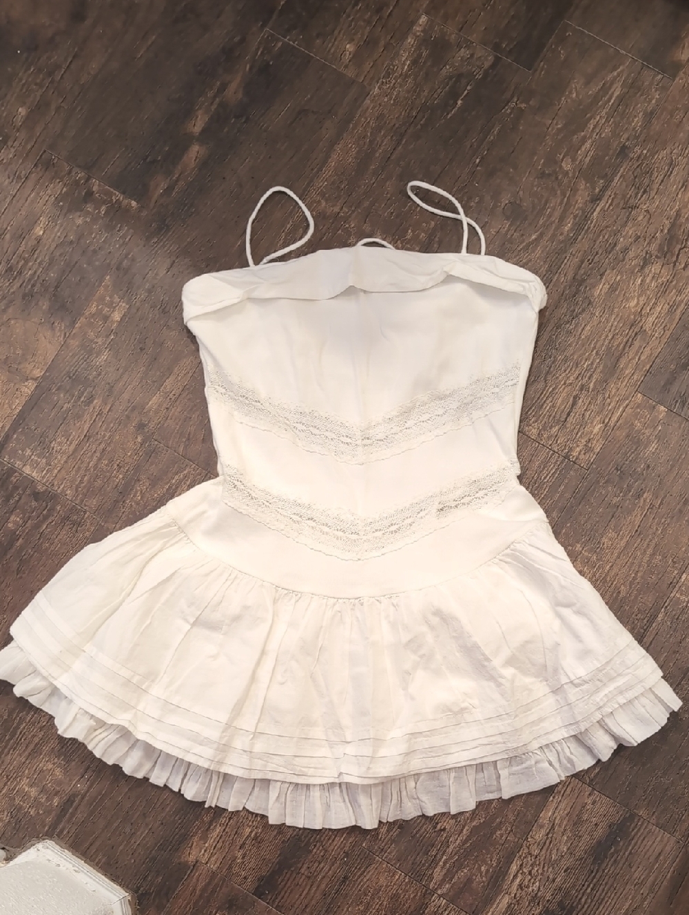 Free people est mini frill dress